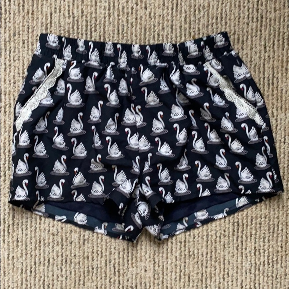 Francesca’s Swan Shorts